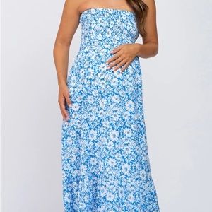 Maternity maxi dress